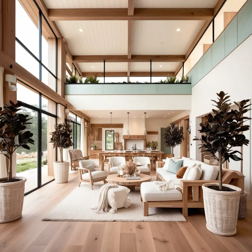 3D Architectural Design, 3D Interior Design, 3D Shop Design - Cosmic Arts 3D Design Mordern Rustic Home 3D Render (4)